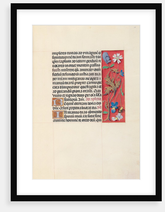 Hours of Queen Isabella the Catholic, Queen of Spain: Fol. 29r, c. 1500 by Master of the First Prayerbook of Maximillian