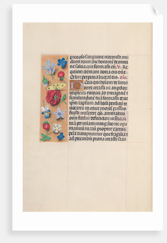 Hours of Queen Isabella the Catholic, Queen of Spain: Fol. 29v, c. 1500 by Master of the First Prayerbook of Maximillian