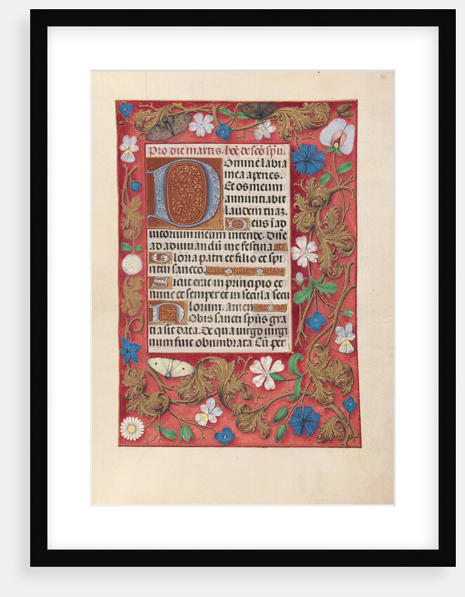 Hours of Queen Isabella the Catholic, Queen of Spain: Fol. 32r, c. 1500 by Master of the First Prayerbook of Maximillian