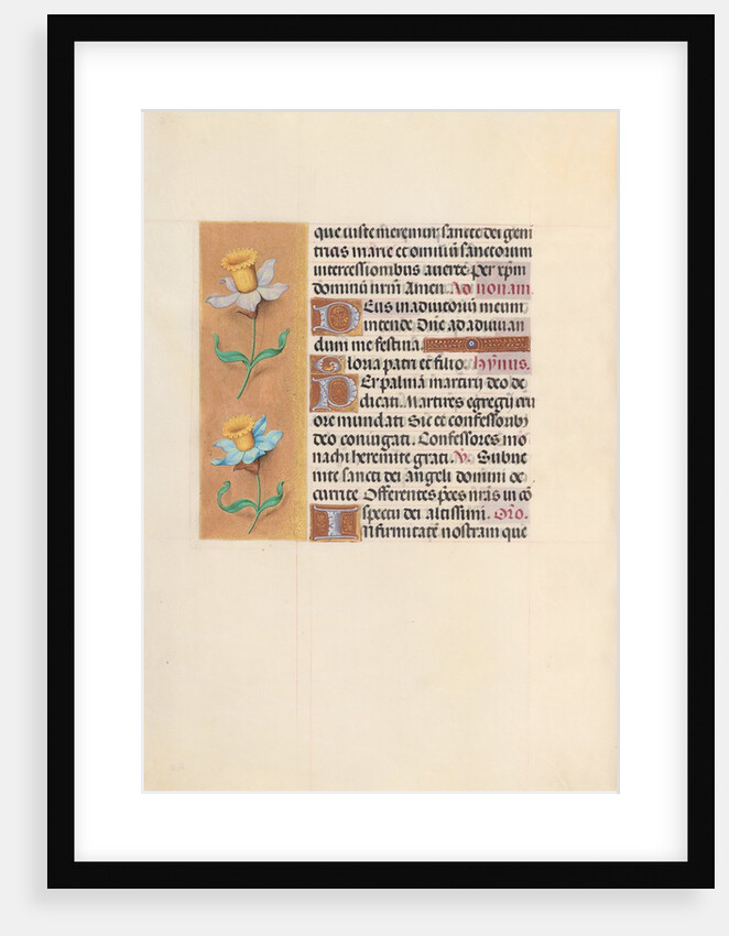 Hours of Queen Isabella the Catholic, Queen of Spain: Fol. 40v, c. 1500 by Master of the First Prayerbook of Maximillian
