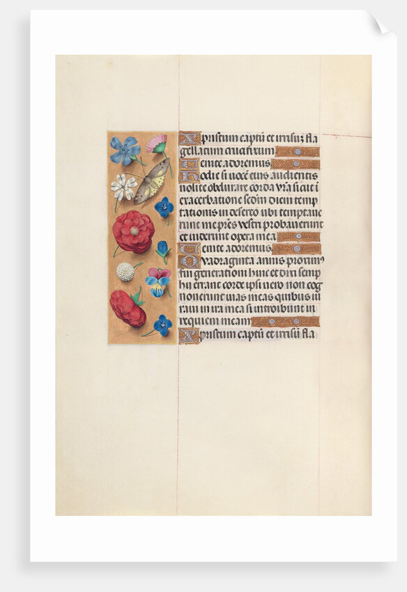 Hours of Queen Isabella the Catholic, Queen of Spain: Fol. 51v, c. 1500 by Master of the First Prayerbook of Maximillian