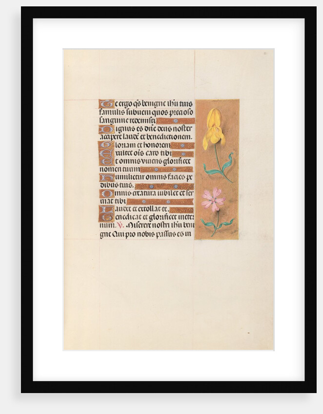 Hours of Queen Isabella the Catholic, Queen of Spain: Fol. 56r, c. 1500 by Master of the First Prayerbook of Maximillian
