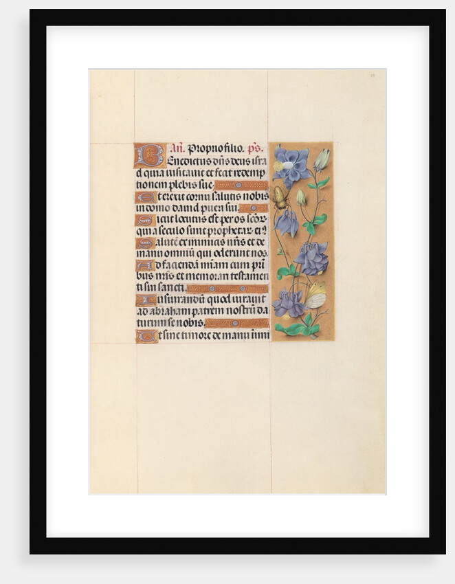 Hours of Queen Isabella the Catholic, Queen of Spain: Fol. 59r, c. 1500 by Master of the First Prayerbook of Maximillian