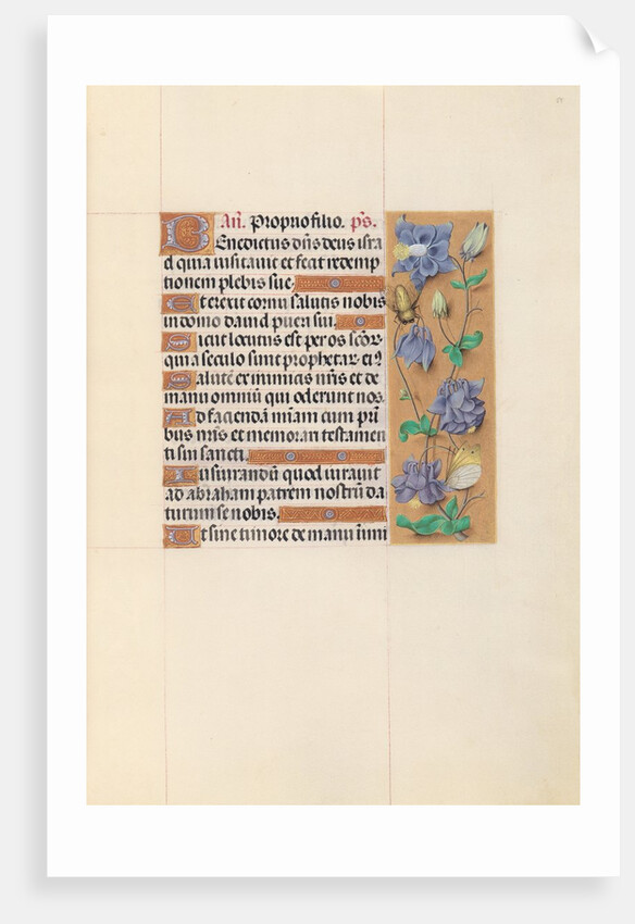 Hours of Queen Isabella the Catholic, Queen of Spain: Fol. 59r, c. 1500 by Master of the First Prayerbook of Maximillian