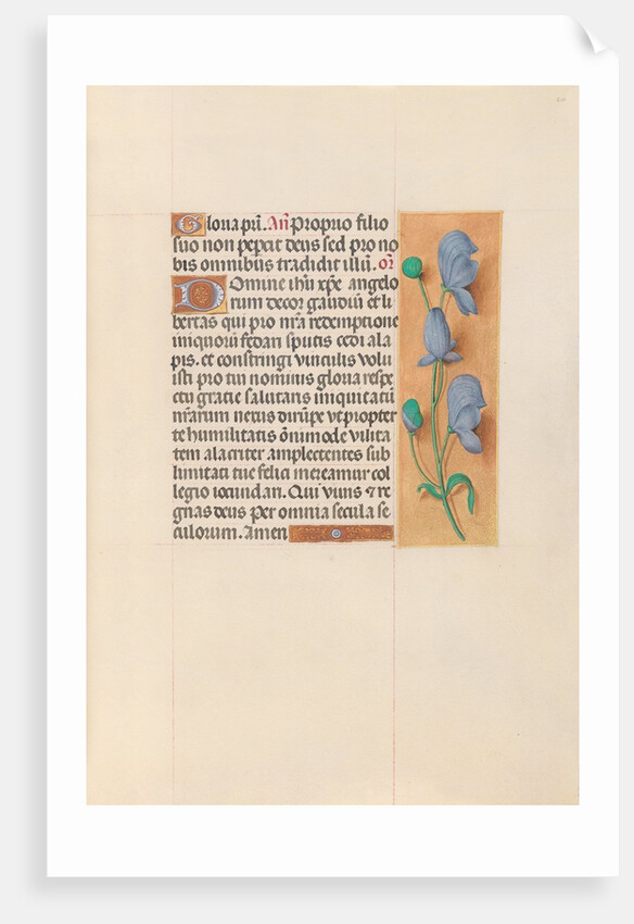 Hours of Queen Isabella the Catholic, Queen of Spain: Fol. 60r, c. 1500 by Master of the First Prayerbook of Maximillian