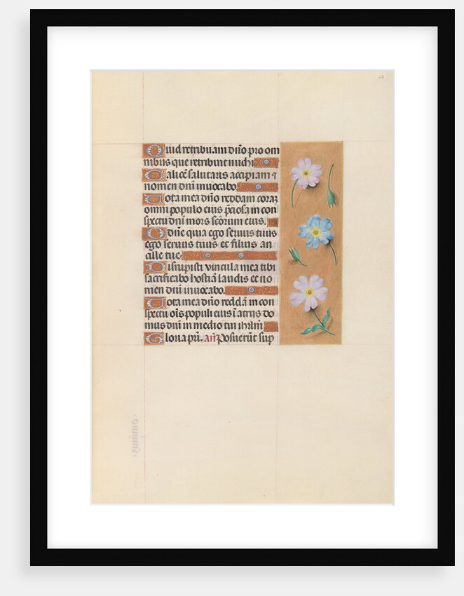 Hours of Queen Isabella the Catholic, Queen of Spain: Fol. 67r, c. 1500 by Master of the First Prayerbook of Maximillian