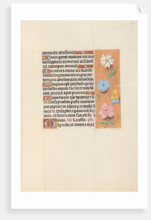 Hours of Queen Isabella the Catholic, Queen of Spain: Fol. 75r, c. 1500 by Master of the First Prayerbook of Maximillian
