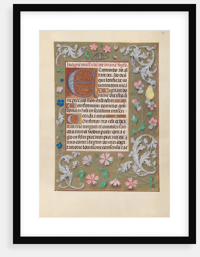 Hours of Queen Isabella the Catholic, Queen of Spain: Fol. 88r, c. 1500 by Master of the First Prayerbook of Maximillian