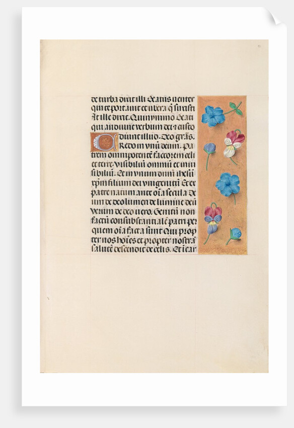 Hours of Queen Isabella the Catholic, Queen of Spain: Fol. 91r, c. 1500 by Master of the First Prayerbook of Maximillian