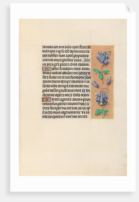 Hours of Queen Isabella the Catholic, Queen of Spain: Fol. 99r, c. 1500 by Master of the First Prayerbook of Maximillian