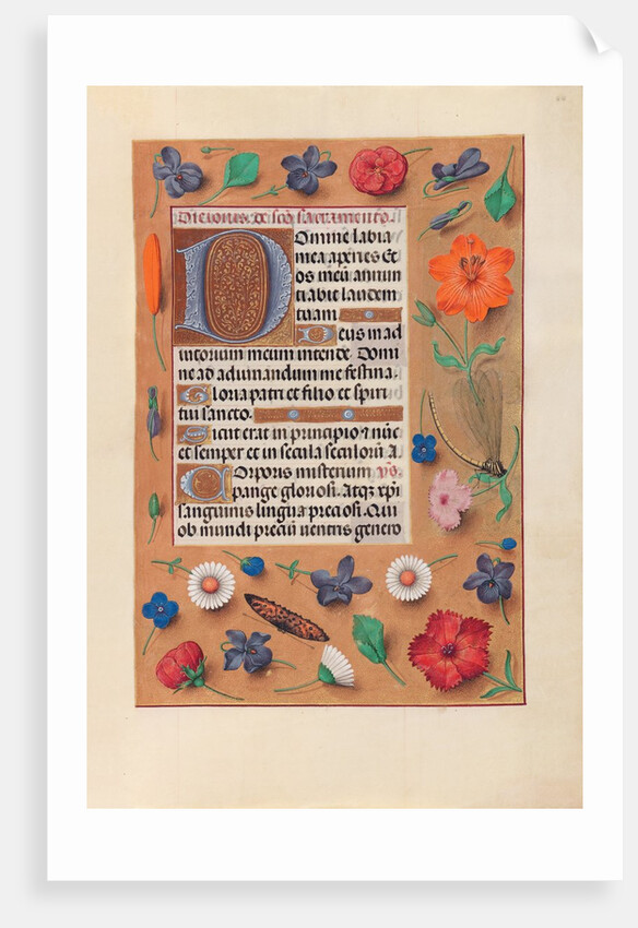 Hours of Queen Isabella the Catholic, Queen of Spain: Fol.44r, c. 1500 by Master of the First Prayerbook of Maximillian
