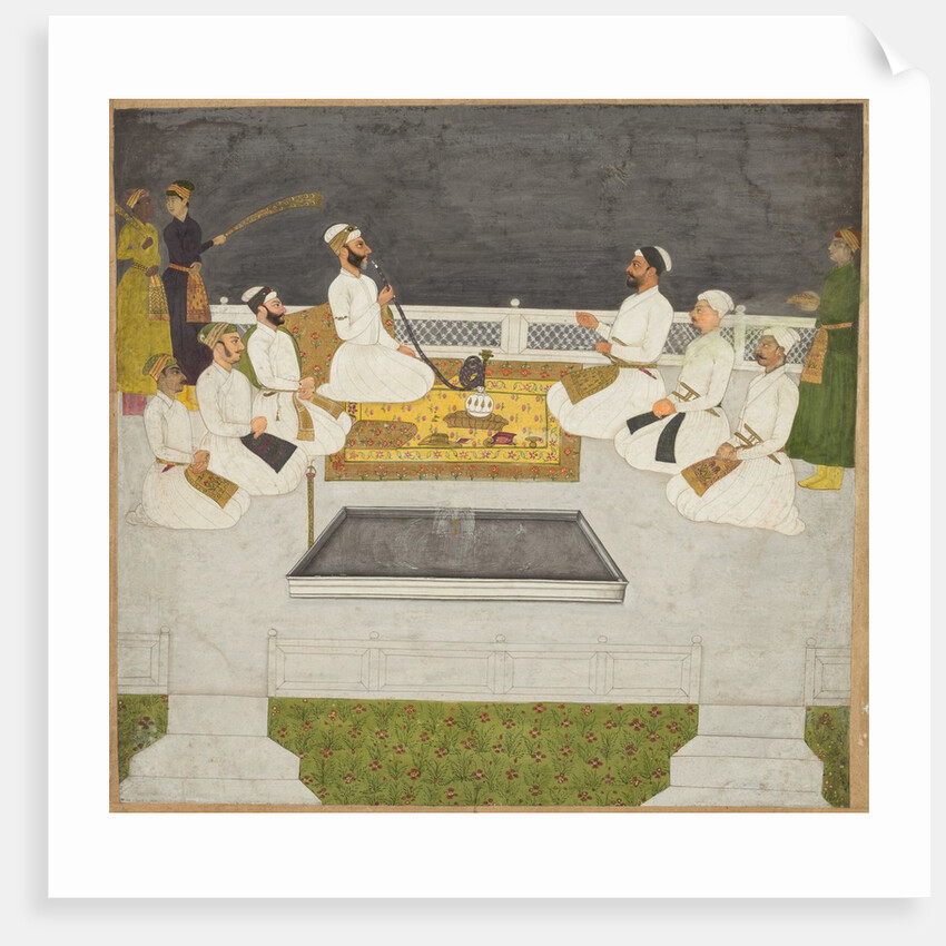 Husain Ali Khan Entertaining His Brothers, c. 1712-19 by Unknown