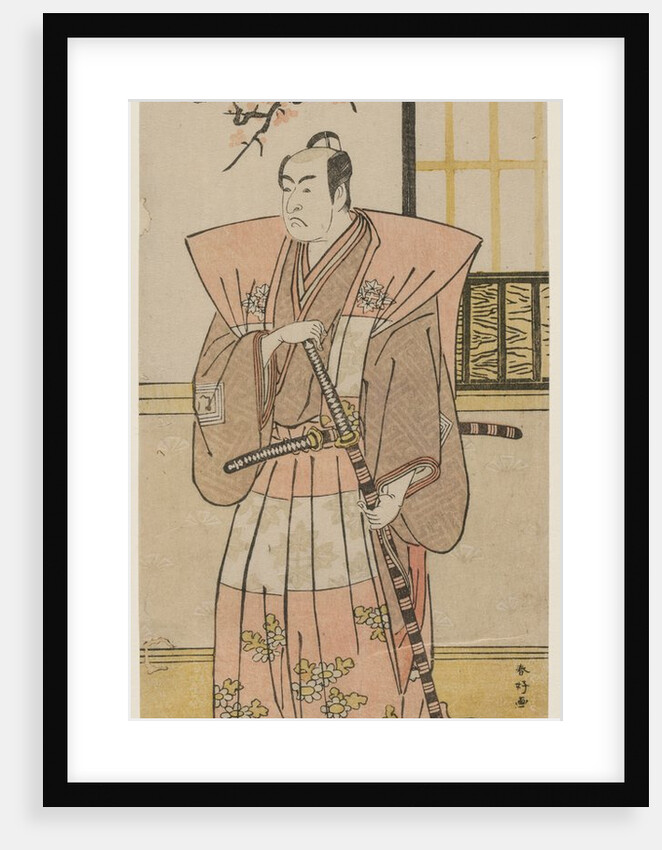 Ichikawa Monnosuke II as a Lord in Formal Dress, 1789 by Katsukawa Shunko