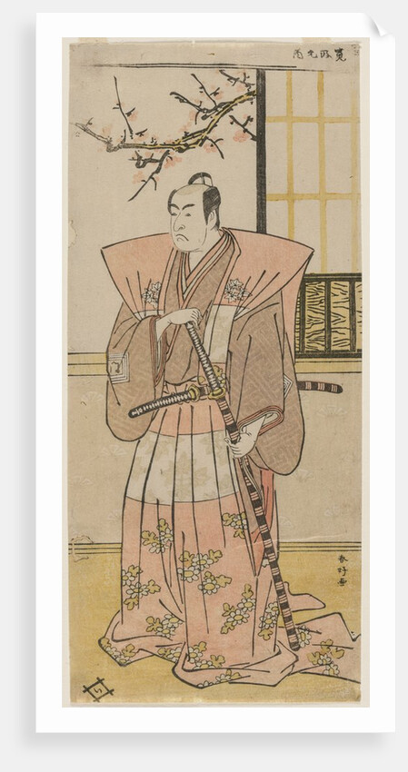Ichikawa Monnosuke II as a Lord in Formal Dress, 1789 by Katsukawa Shunko
