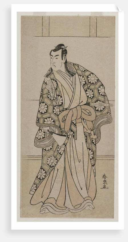 Ichikawa Monnosuke II as a Lord, 1780s by Katsukawa Shunsen