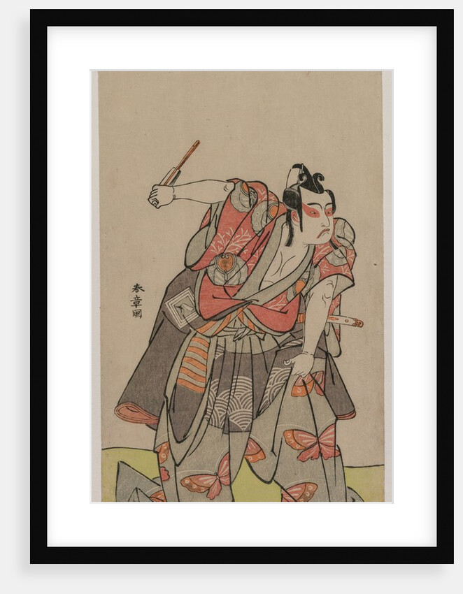 Ichikawa Yaozo II as Soga no Goro, mid 1770s by Katsukawa Shunsho