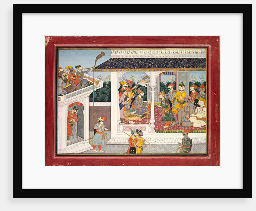 Illustration to the Tenth and Eleventh Book of Purana, c. 1830 by Unknown