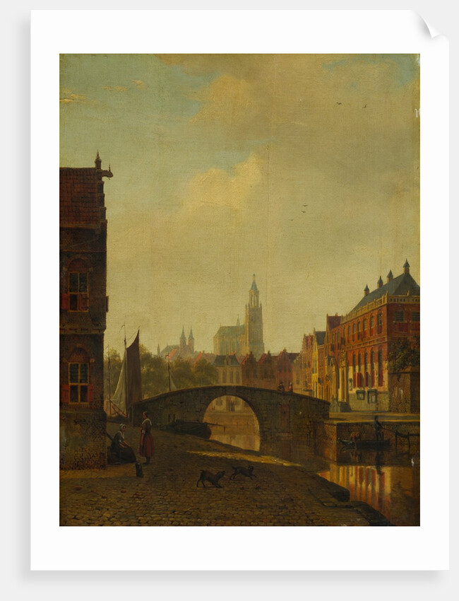 Imaginary View of Arnhem, late 1830s by George Andries Roth