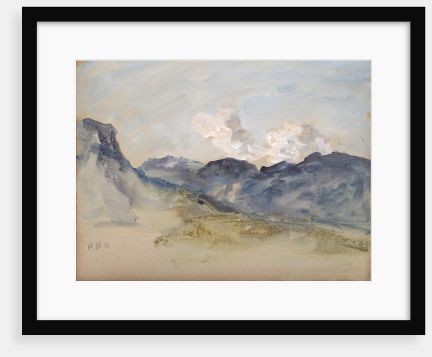 In the Alps by Hercules Brabazon
