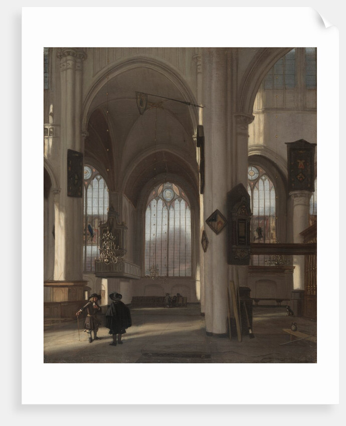 Interior of a Church, c. 1680 by Emanuel de Witte