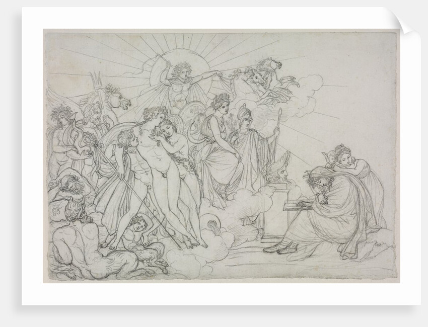 Invocation to the Divinities who preside over Agriculture from Virgil's 'Georgics', after 1798 by Anne-Louis Girodet de Roucy-Trioson