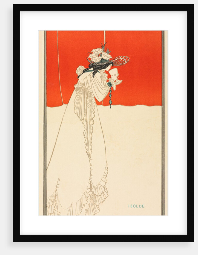 Isolde, 1895 by Aubrey Beardsley
