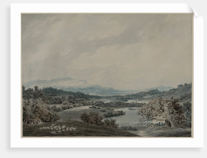Italian Landscape, c. 1790-1792 by John Robert Cozens