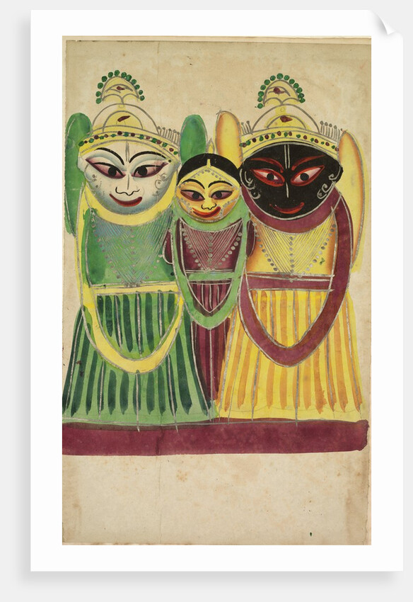 Jagannatha Trio, 1800s by Unknown