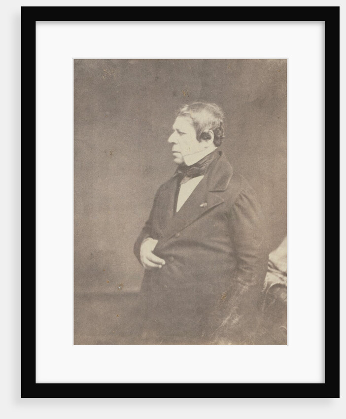 Jean Auguste Dominique Ingres, 1852 by Victor Laisné