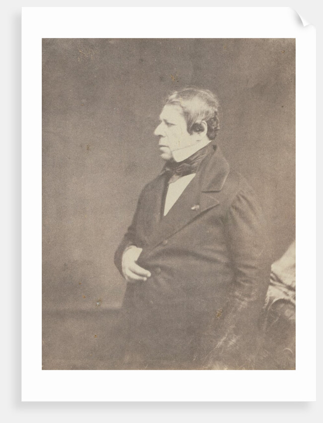 Jean Auguste Dominique Ingres, 1852 by Victor Laisné