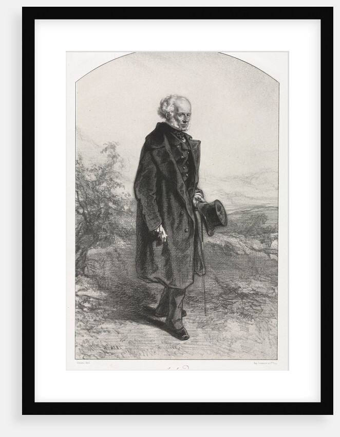 Jean Baptiste Isabey, 1854-1856 by Paul Gavarni