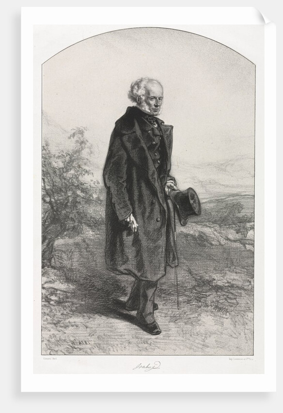 Jean Baptiste Isabey, 1854-1856 by Paul Gavarni