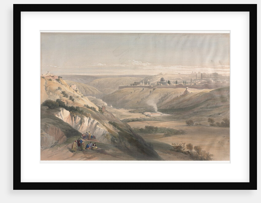 Jerusalem from the Mount of Olives, 1839 by David Roberts