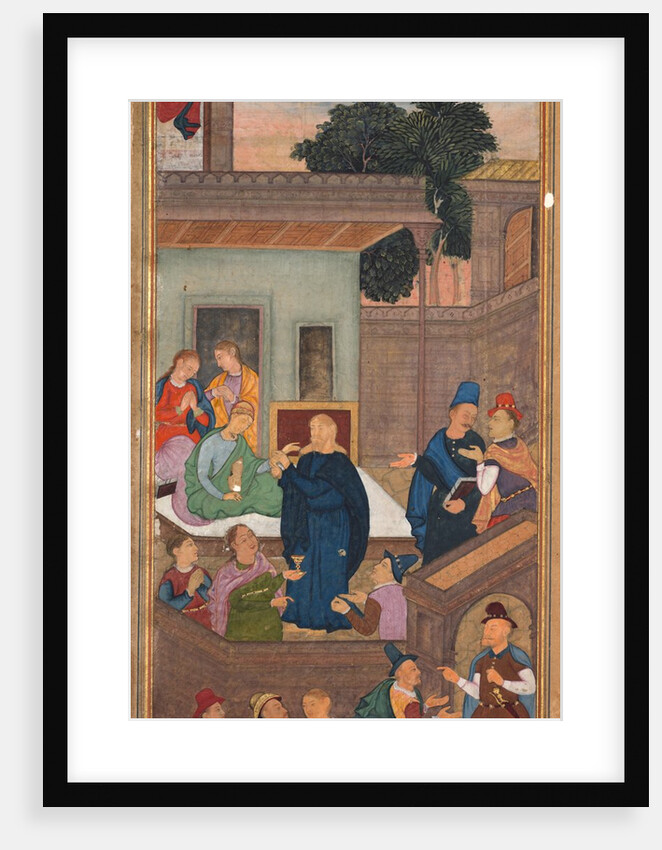 Jesus Raises Jairus's Daughter from the Dead, from a Mirror of Holiness…, 1602-16 by Unknown
