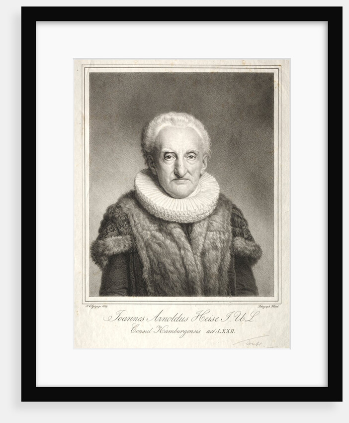 Johann Arnold Heise, 1819 by Friedrich Carl Gröger