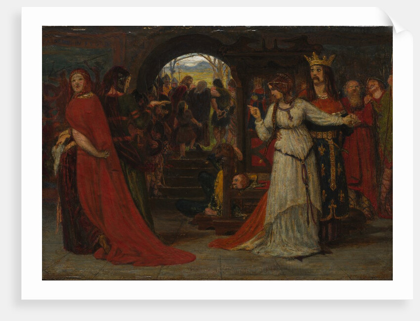 King Lear, c. 1860 by Ford Madox Brown