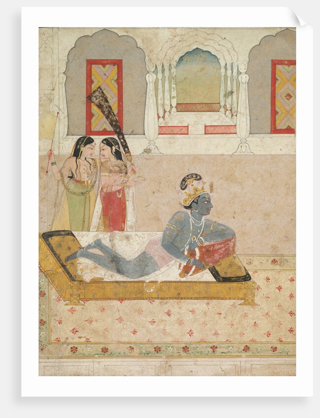 Krishna Awaiting Radha, c. 1750-1760 by Unknown