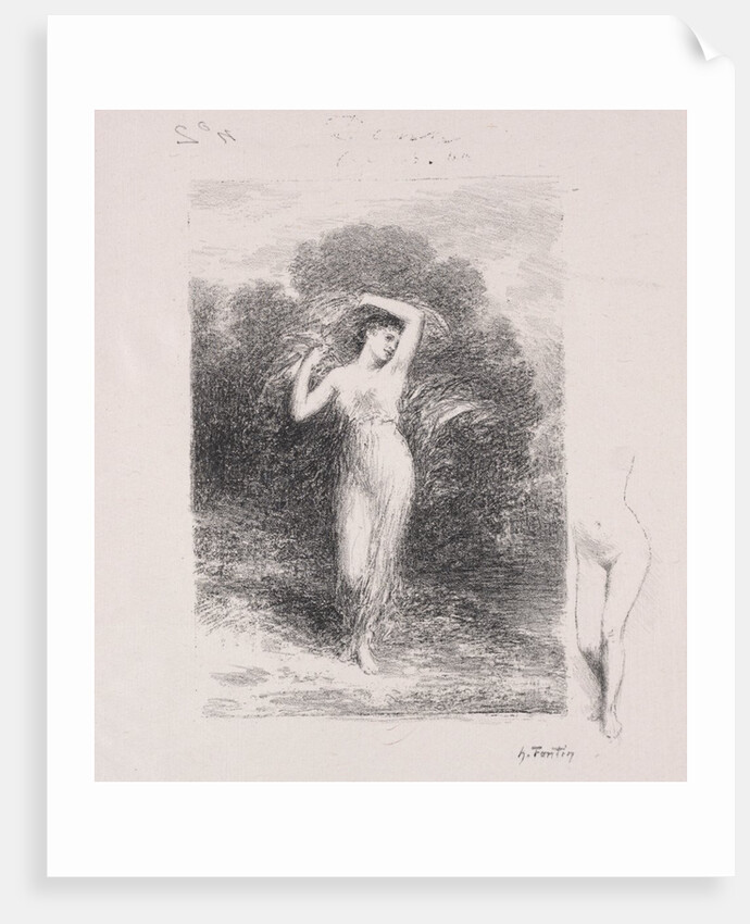 La jeune Malade by Henri Fantin-Latour