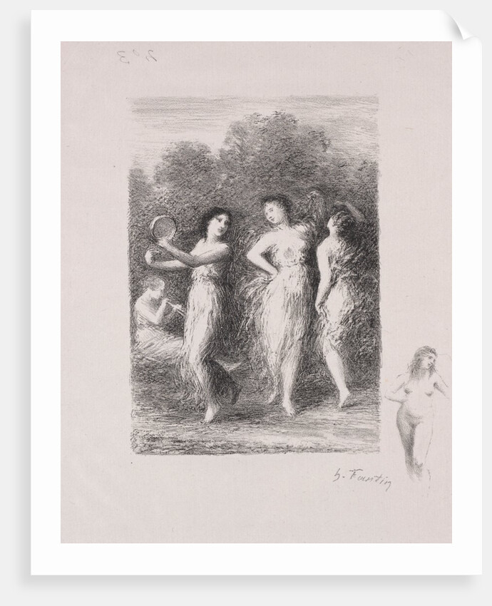 La jeune Malade by Henri Fantin-Latour