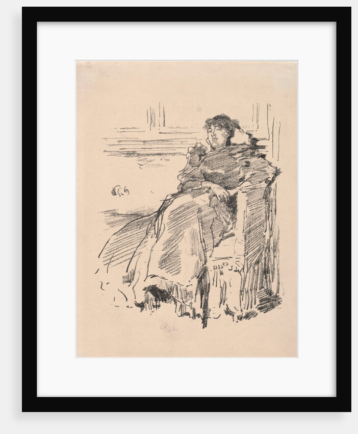 La Robe Rouge, 1894 by James McNeill Whistler