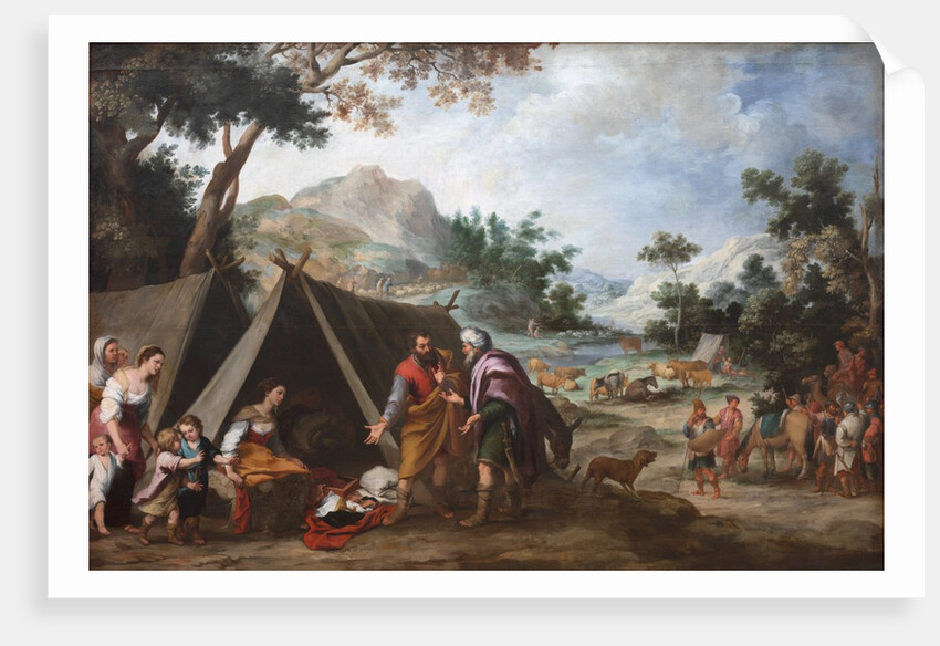 Laban Searching for his Stolen Household Gods, c. 1665-1670 by Bartolomé Esteban Murillo