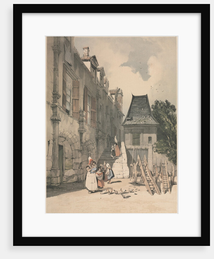 LAbbaye St. Amand, Rouen, 1839 by Thomas Shotter Boys