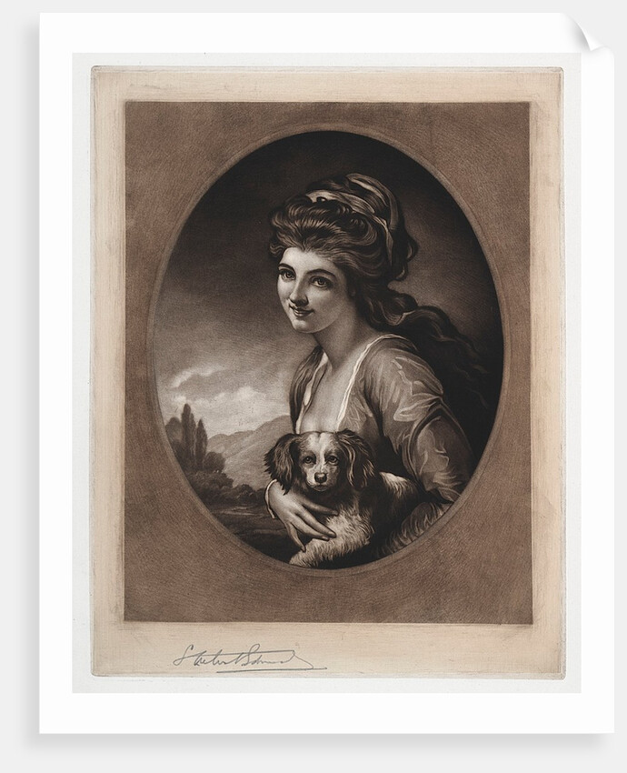 Lady Hamilton as Nature, 19th-20th Century by Samuel Arlent-Edwards