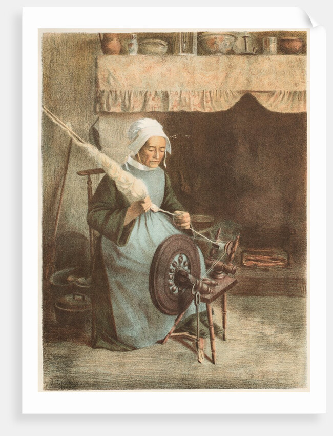 LAïeule, 1899 by Jeanne Granes