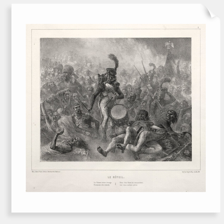 LAlbum de 1832: Reveil, 1832 by Auguste Raffet