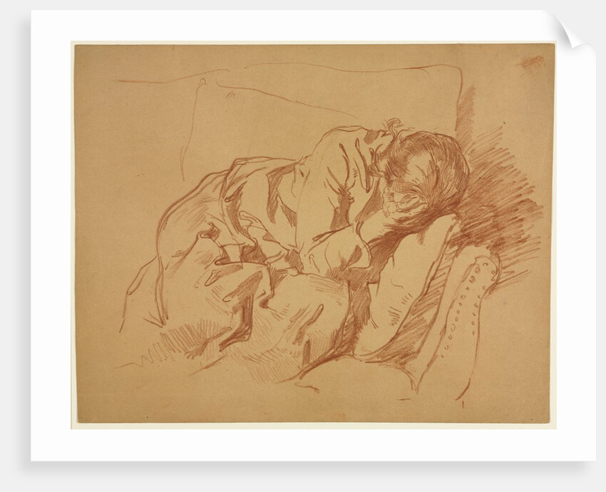 Lamenting Woman, 1880s or 1890s by Samuel H. Crone