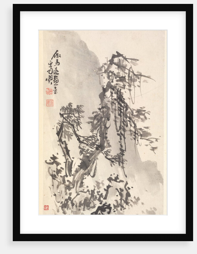 Landscape in the Manner of Ma Yuan, 1788 by Min Zhen