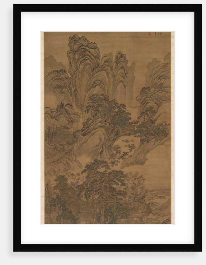 Landscape, 1632-1717 by Wang Hui