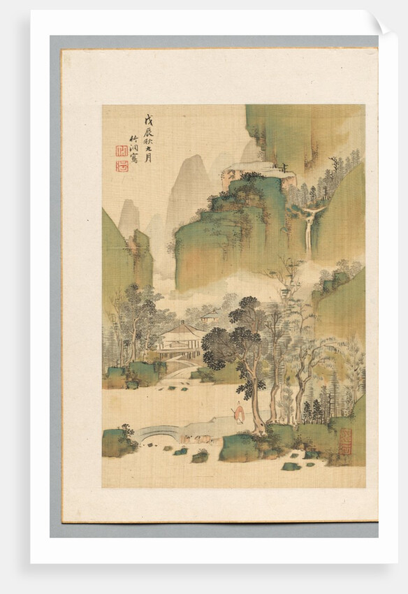 Landscape, 1808 by Chikuto Nakabayashi