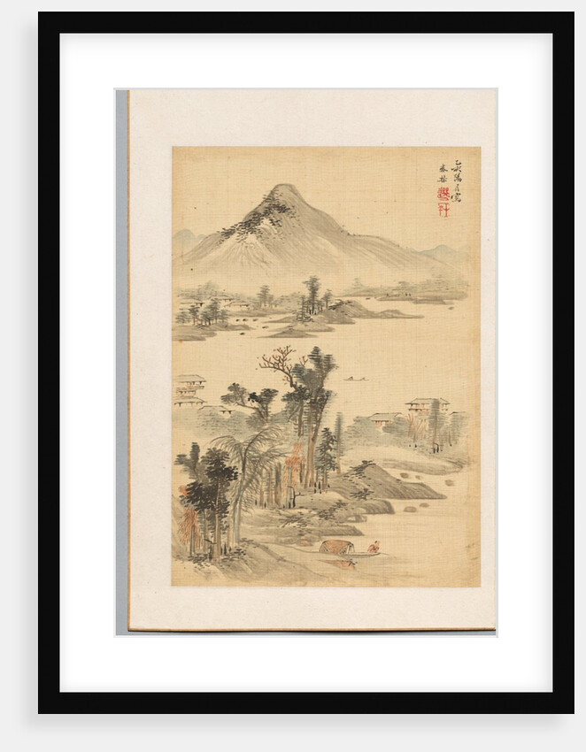 Landscape, 1815 by Shunkin Uragami